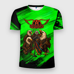 Мужская спорт-футболка Aerosmith орлы