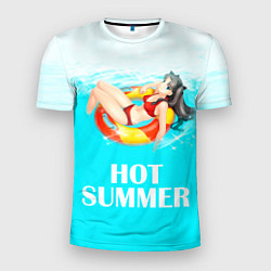 Футболка спортивная мужская Hot Summer Рин Тосака Fate, цвет: 3D-принт