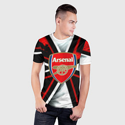 Футболка спортивная мужская Arsenal umbrella corp, цвет: 3D-принт — фото 2