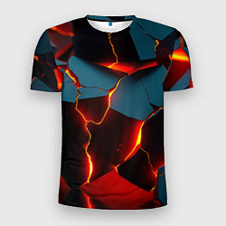 Мужская спорт-футболка Orange glow