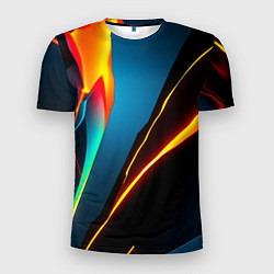 Футболка спортивная мужская Multicoloured neon, цвет: 3D-принт