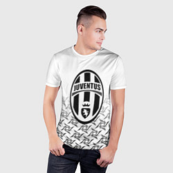 Футболка спортивная мужская Ювентус паттерн ниндзя, цвет: 3D-принт — фото 2