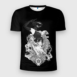 Мужская спорт-футболка Резе демон бомба Человек бензопила