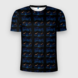 Мужская спорт-футболка Happy halloween pattern
