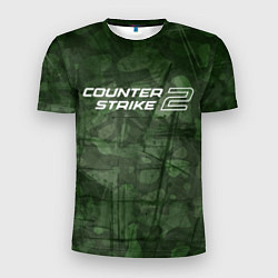 Мужская спорт-футболка Эмблема CS2