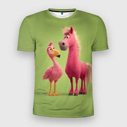 Мужская спорт-футболка Розовые они такие