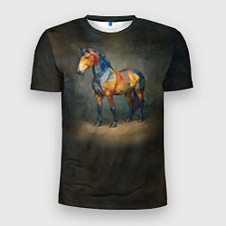 Мужская спорт-футболка Конь Ренессанс