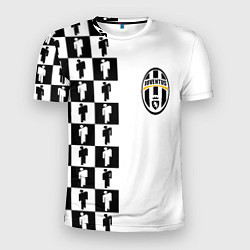 Мужская спорт-футболка Ювентус паттерн люди