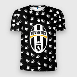Мужская спорт-футболка Ювентус ласточки паттерн
