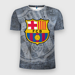 Футболка спортивная мужская Barcelona, цвет: 3D-принт