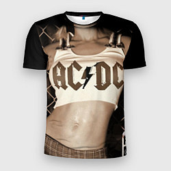 Мужская спорт-футболка AC/DC Girl