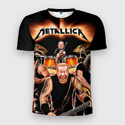 Мужская спорт-футболка Metallica Band