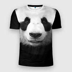 Футболка спортивная мужская Взгляд панды, цвет: 3D-принт
