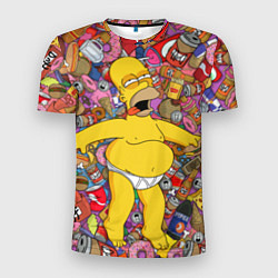 Мужская спорт-футболка Рай Гомера