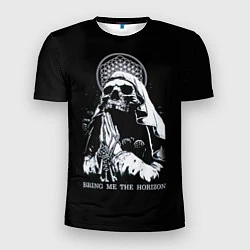 Мужская спорт-футболка BMTH: Skull Pray
