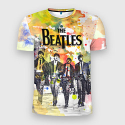 Мужская спорт-футболка The Beatles: Colour Spray