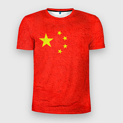 Футболка спортивная мужская Китай, цвет: 3D-принт