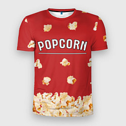 Футболка спортивная мужская Popcorn, цвет: 3D-принт