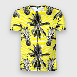 Мужская спорт-футболка Ананасы 18