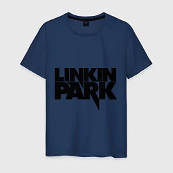 Футболка хлопковая мужская Linkin Park, цвет: тёмно-синий
