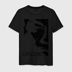 Футболка хлопковая мужская Dr. Dre, цвет: черный