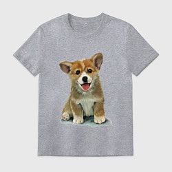 Мужская футболка Песик коржик