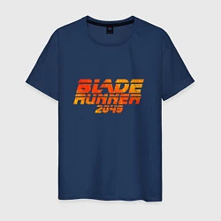 Футболка хлопковая мужская Blade Runner 2049, цвет: тёмно-синий