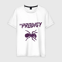 Футболка хлопковая мужская The Prodigy: Ant, цвет: белый