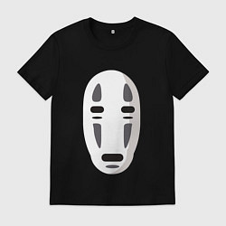 Футболка хлопковая мужская Безликий Бог Каонаси, цвет: черный