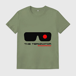 Футболка хлопковая мужская The Terminator, цвет: авокадо