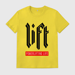 Мужская футболка Lift - Powerlifting generation