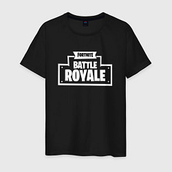 Футболка хлопковая мужская Fortnite: Battle Royale, цвет: черный