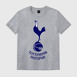 Футболка хлопковая мужская Tottenham FC, цвет: меланж