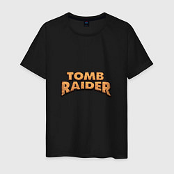 Футболка хлопковая мужская Tomb Raider, цвет: черный