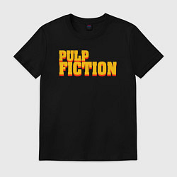 Футболка хлопковая мужская Pulp Fiction, цвет: черный