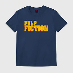 Футболка хлопковая мужская Pulp Fiction, цвет: тёмно-синий
