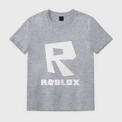 Футболка хлопковая мужская ROBLOX, цвет: меланж