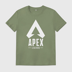 Футболка хлопковая мужская Apex Legends, цвет: авокадо