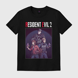 Футболка хлопковая мужская Resident Evil 2: Remake, цвет: черный