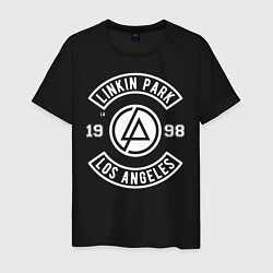 Футболка хлопковая мужская Linkin Park: Los Angeles 1998, цвет: черный