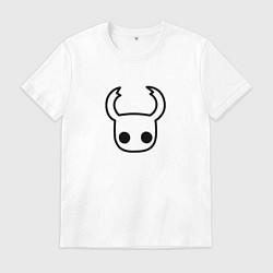Футболка хлопковая мужская Hollow knight, цвет: белый