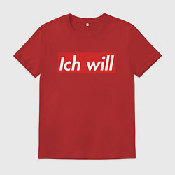 Мужская футболка Ich will