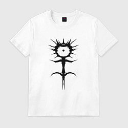 Футболка хлопковая мужская GHOSTEMANE, цвет: белый