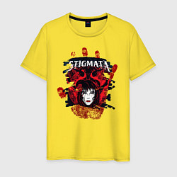 Футболка хлопковая мужская Stignata, цвет: желтый