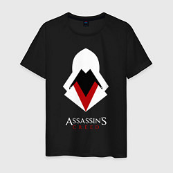 Футболка хлопковая мужская ASSASSIN'S CREED, цвет: черный