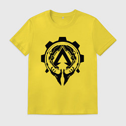 Футболка хлопковая мужская APEX LEGENDS, цвет: желтый
