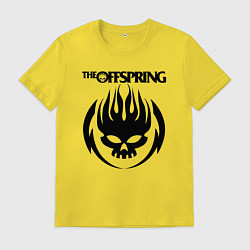 Футболка хлопковая мужская THE OFFSPRING, цвет: желтый