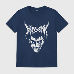 Футболка хлопковая мужская BERSERK, цвет: тёмно-синий