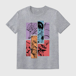 Мужская футболка Аска и Синдзи, Евангелион