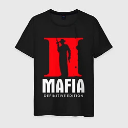 Футболка хлопковая мужская MAFIA 2 DEFINITIE EDITION, цвет: черный